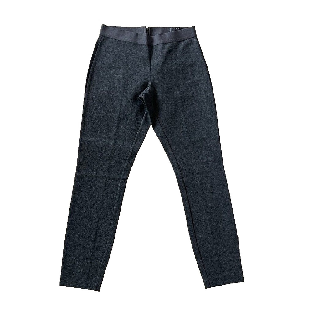 J Crew Woman's Pixie Pants Structured Leggings‎ 4S Charcoal Grey 26" Inseam NWOT